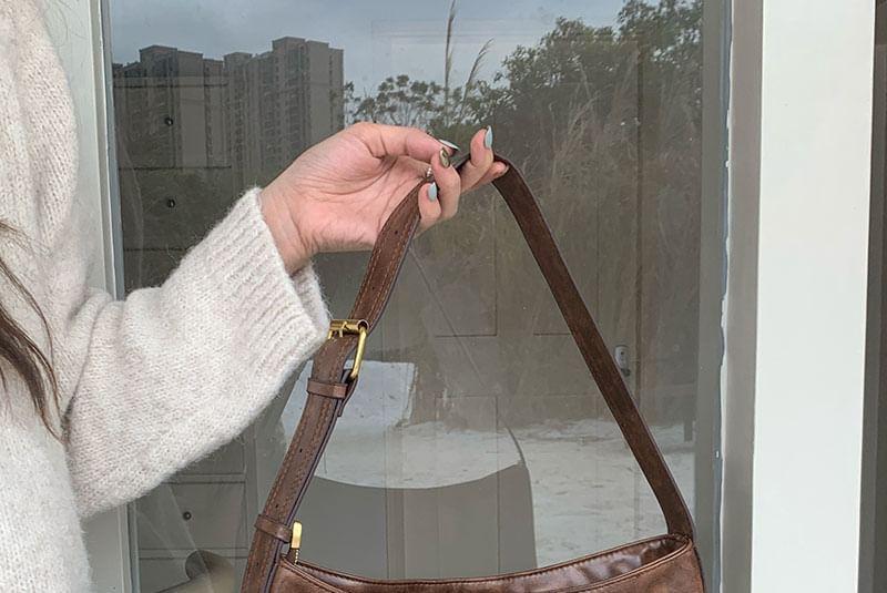Faux Leather Tote Bag Product Image