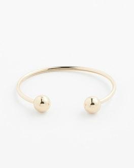 Gold Tone Flex Cuff Bracelet Product Image
