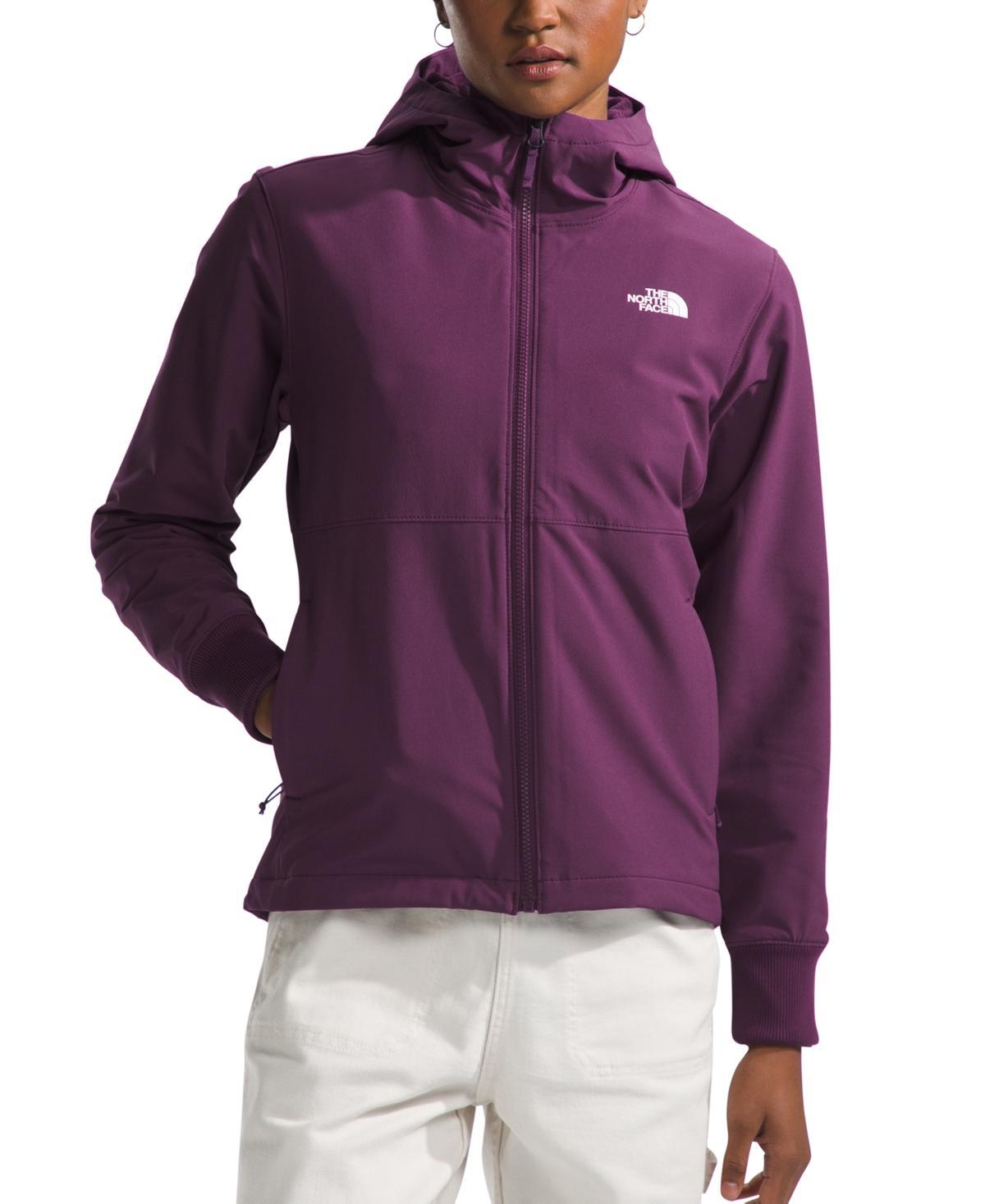 The North Face Shelbe Raschel Hoodie (Boysenberry) Women's Coat Product Image