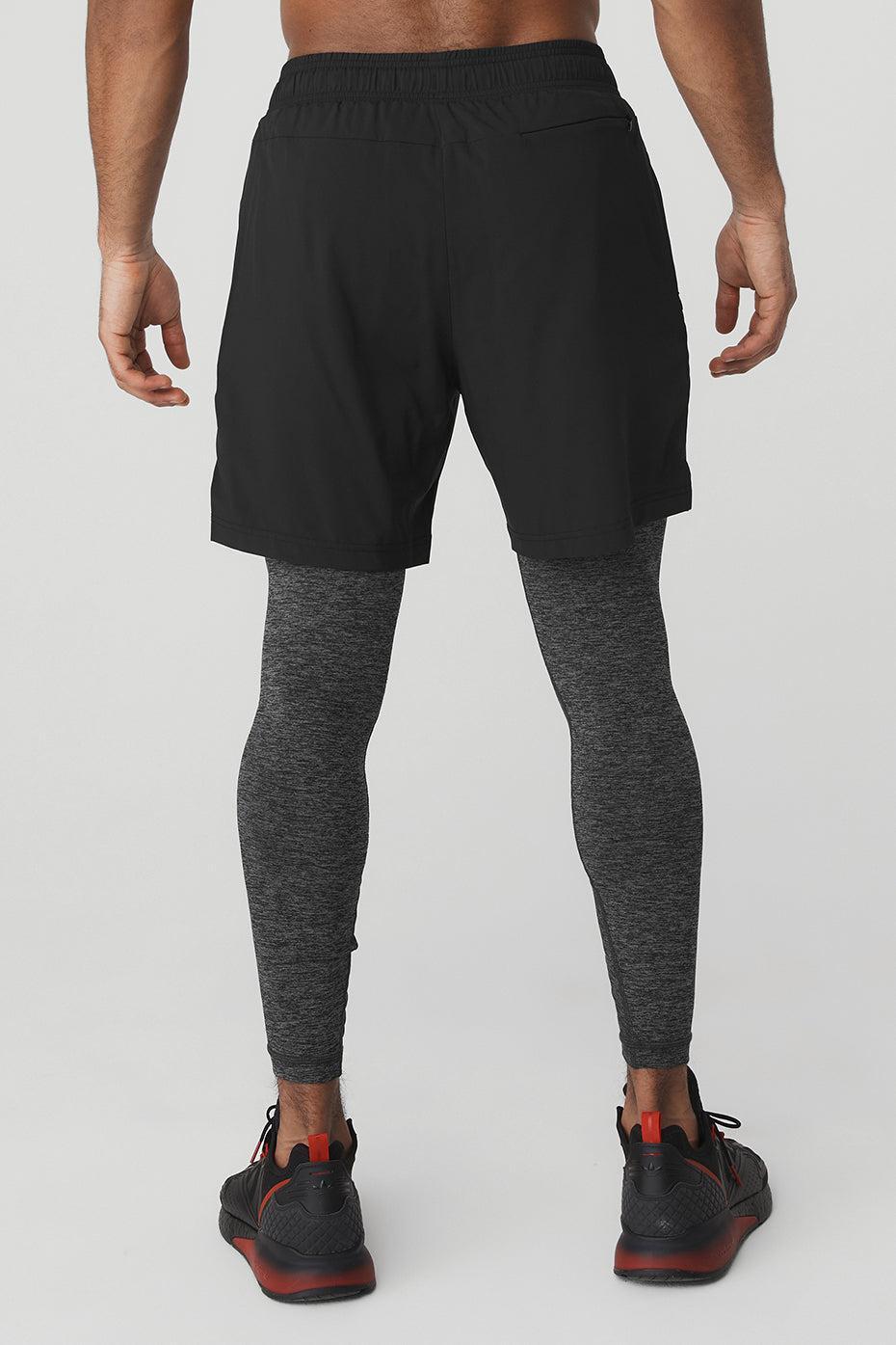 Stability 2-In-1 Pant - Black/Dark Grey Marl Male Product Image
