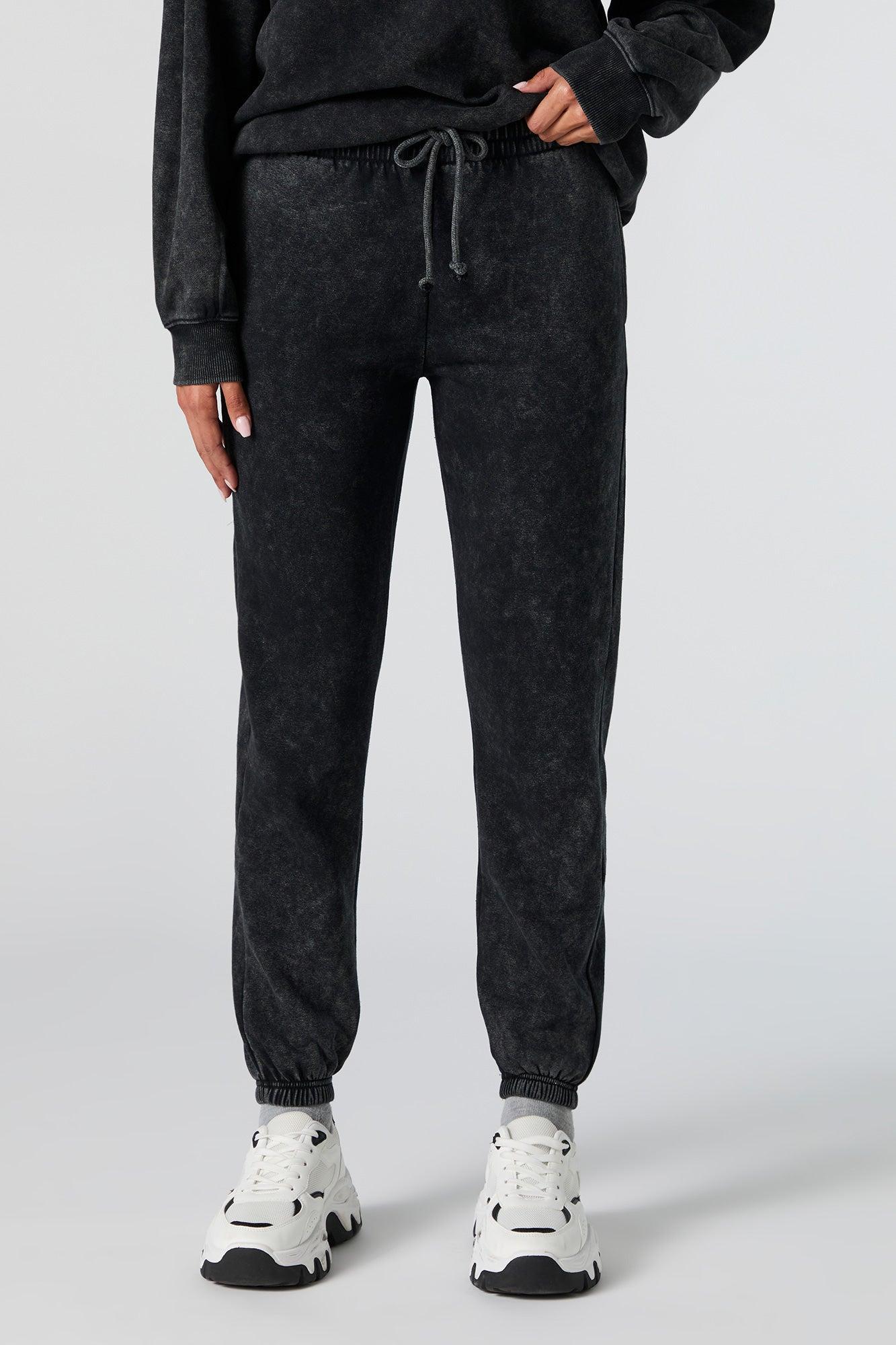 Washed Fleece Jogger Female Product Image