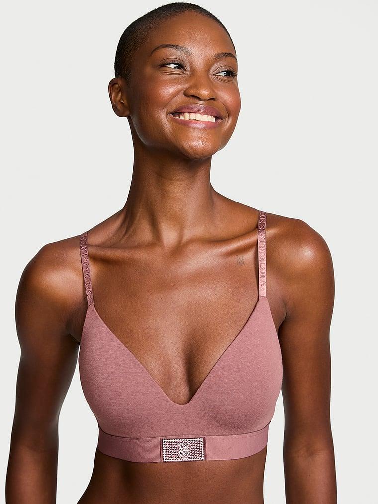 Shine Patch Lightly Lined Wireless Bra Product Image