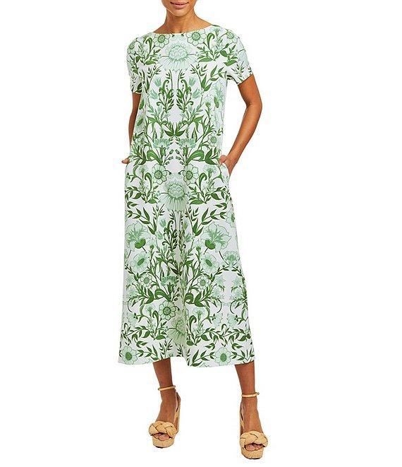 Mestiza New York Adria Stretch Crepe Bow Tie Detail Midi Dress Product Image