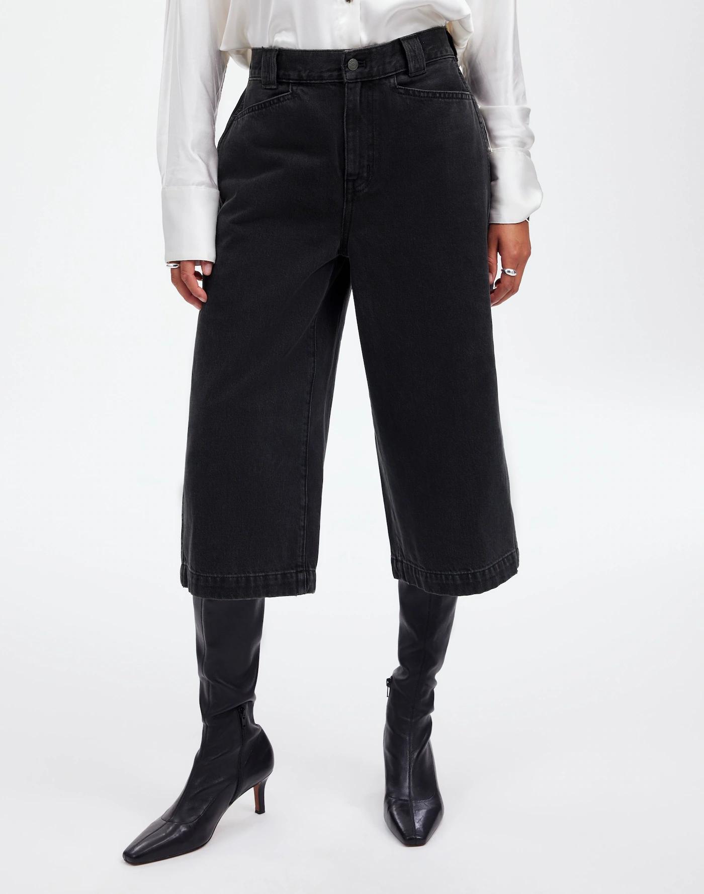 Denim Culottes Product Image