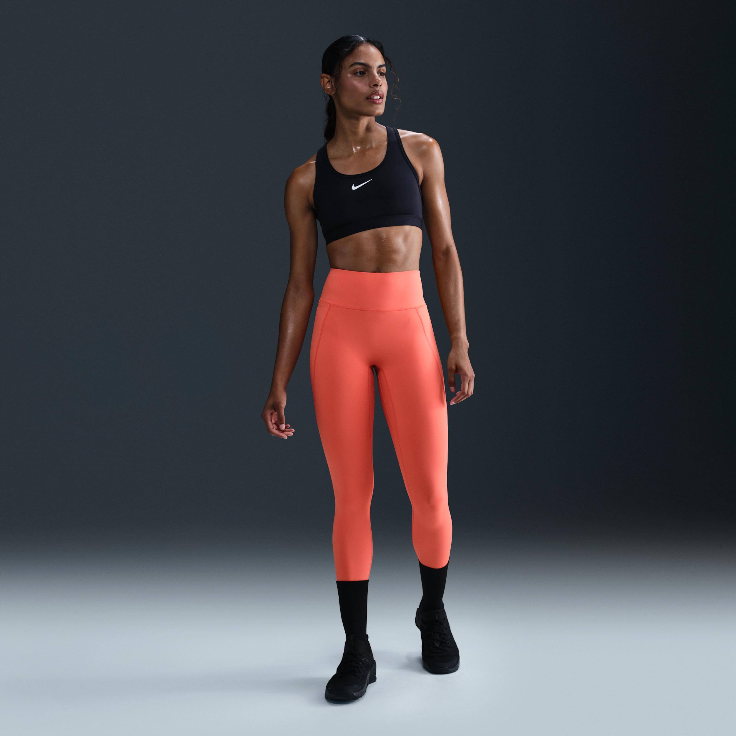 Nike Women's Universa High-Waisted 7/8 Leggings with No Front Seam Product Image