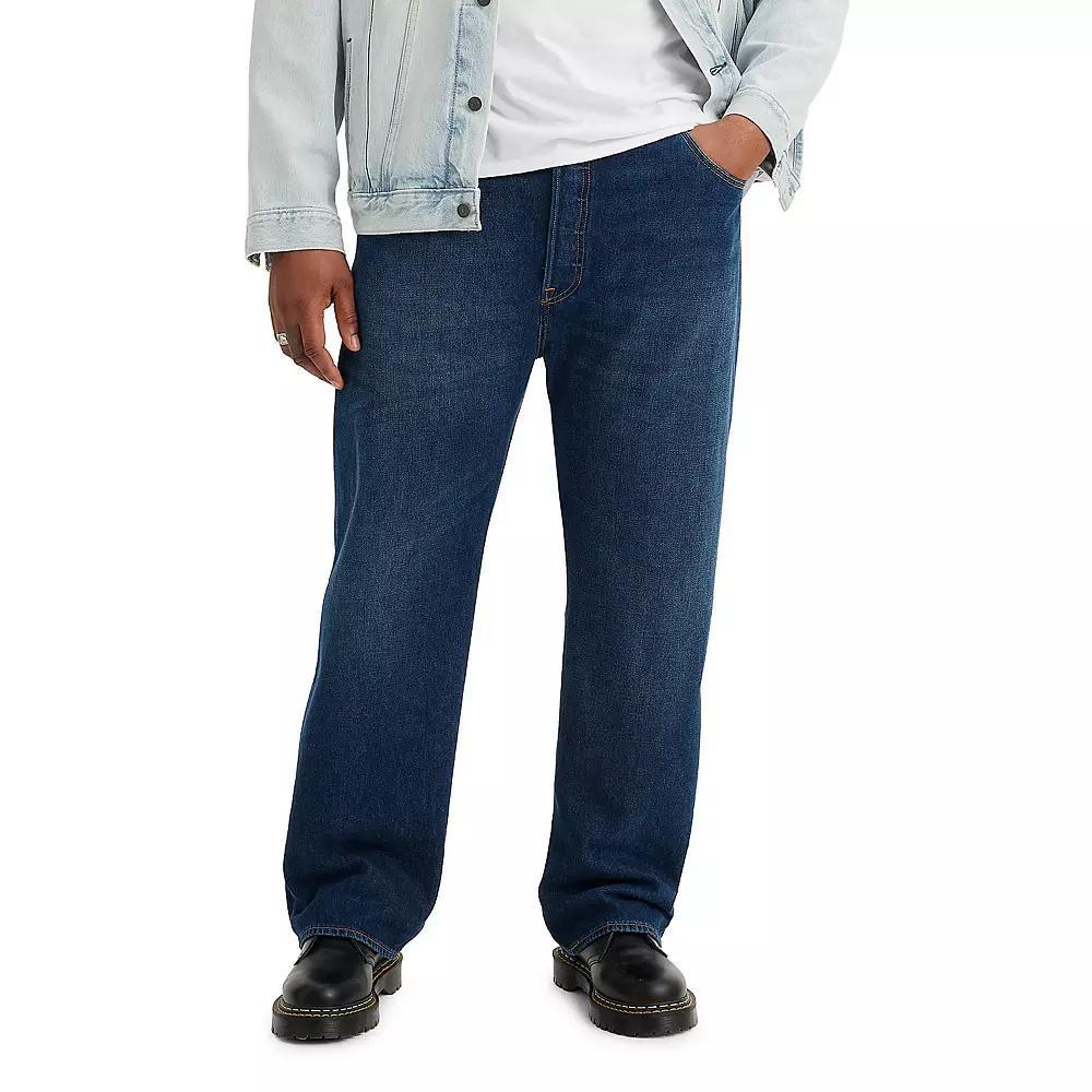 Big & Tall Levi's® 501® Original Shrink-To-Fit™ Jeans, Men's, Size: 48X30, 10ft Overhead Product Image