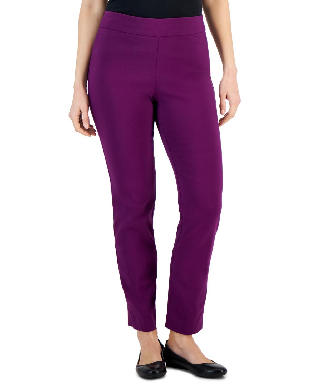 Jm Collection Womens Cambridge Woven Pull-On Pants, Created for Macys Product Image