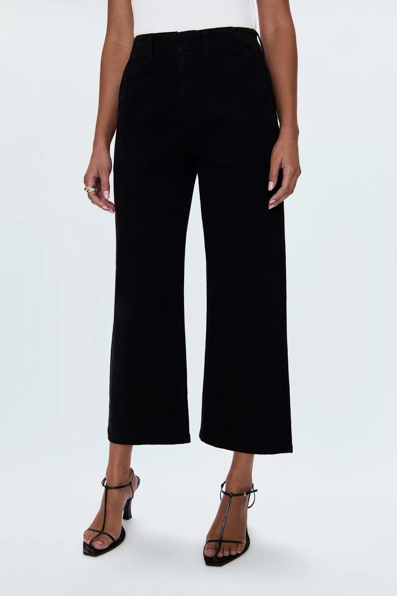 Sophia Wide Leg Pant - Black Product Image