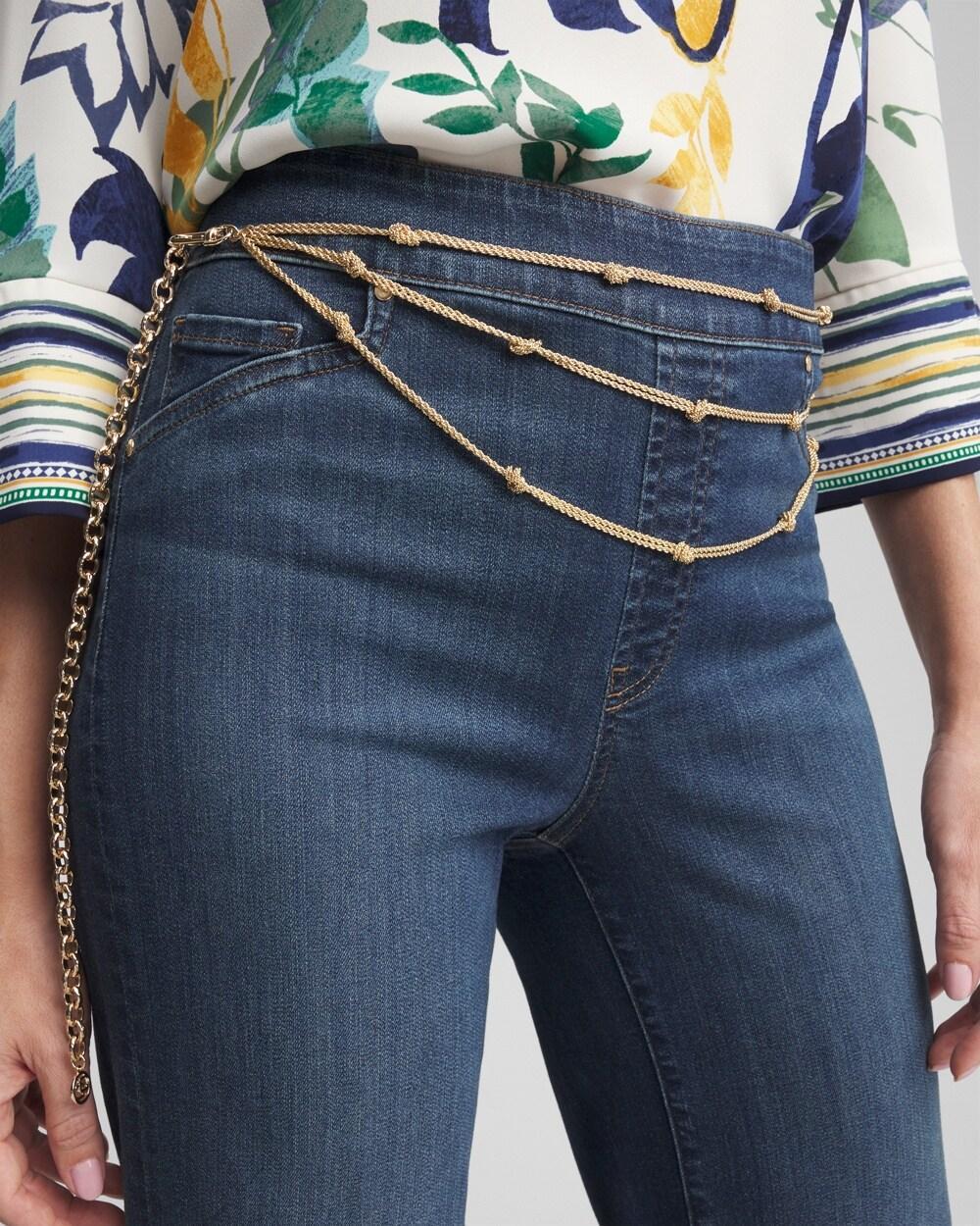 Gold-Tone Chain Belt Product Image