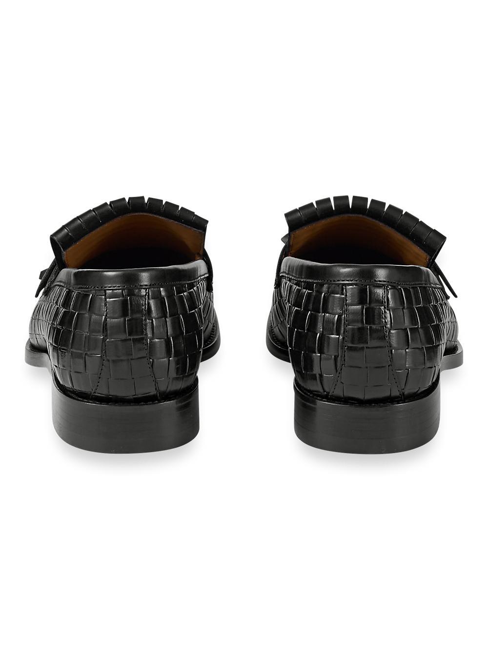 Shiloh Kiltie Loafer - Black Product Image