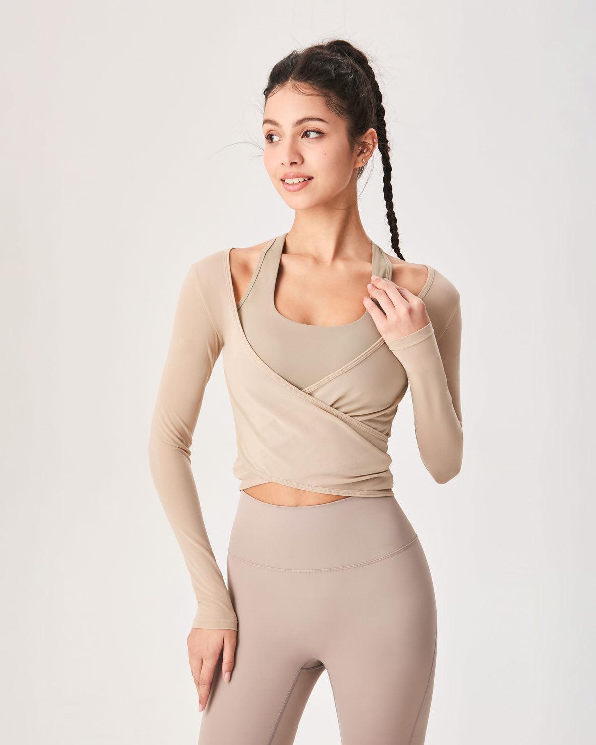 Green Surplice Long Sleeve Cover-up - Light Support Product Image