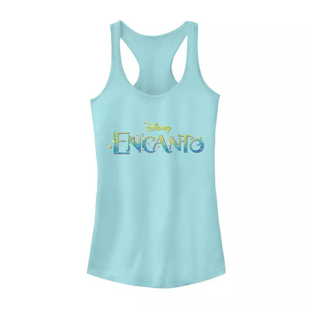 Disney's Encanto Color Logo Juniors' Racerback Tank Top, Girl's, Size: Small, Cancun Product Image