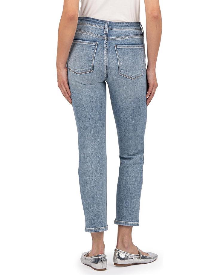 Reese High-Rise Fab AB Ankle Straight Raw Hem in Relieve Product Image