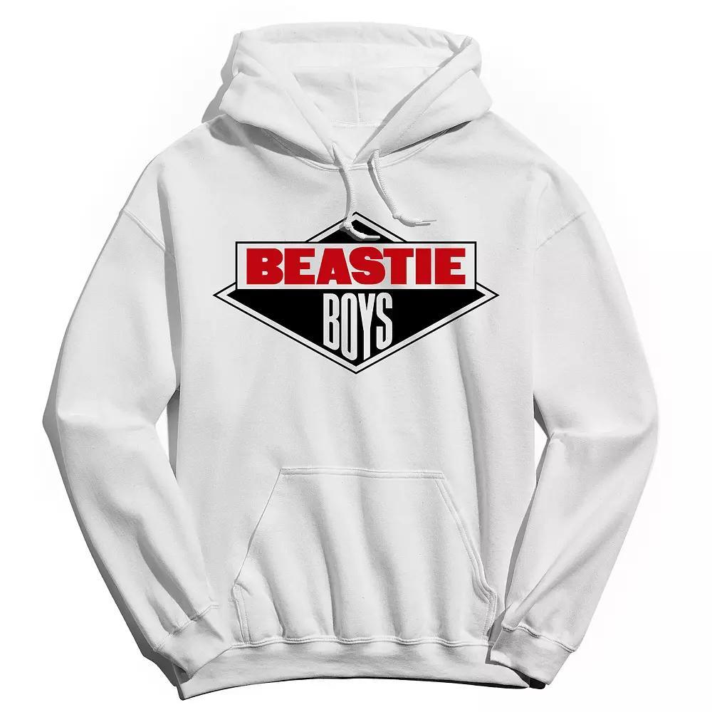 Men's Beastie Boys Color Logo Hoodie, Size: Medium, White Product Image