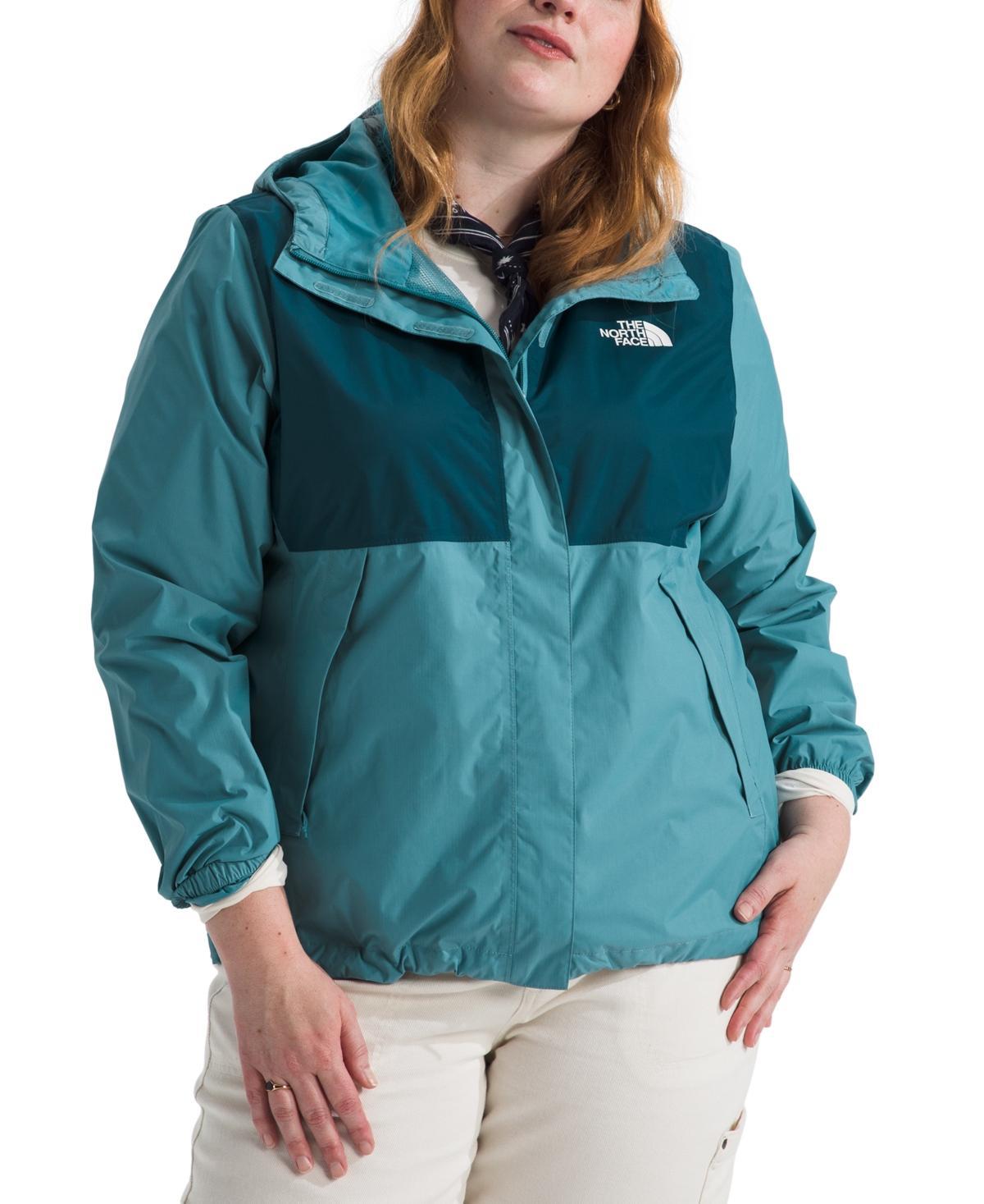 The North Face Antora Jacket (Smoked Pearl) Women's Clothing Product Image