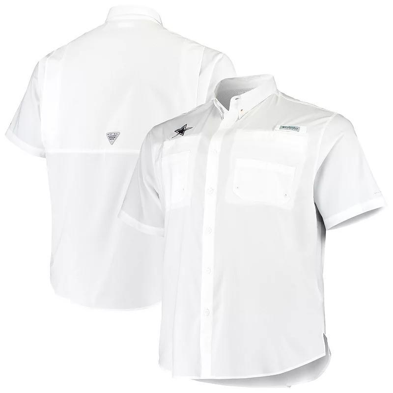 Mens Columbia Dallas Cowboys Big & Tall Tamiami Woven Button-Down Shirt Product Image