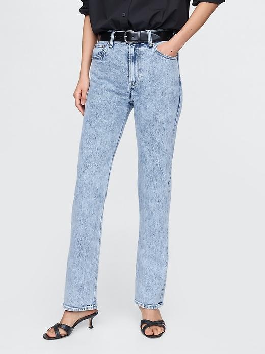 High Rise ’90s Straight Jeans Product Image
