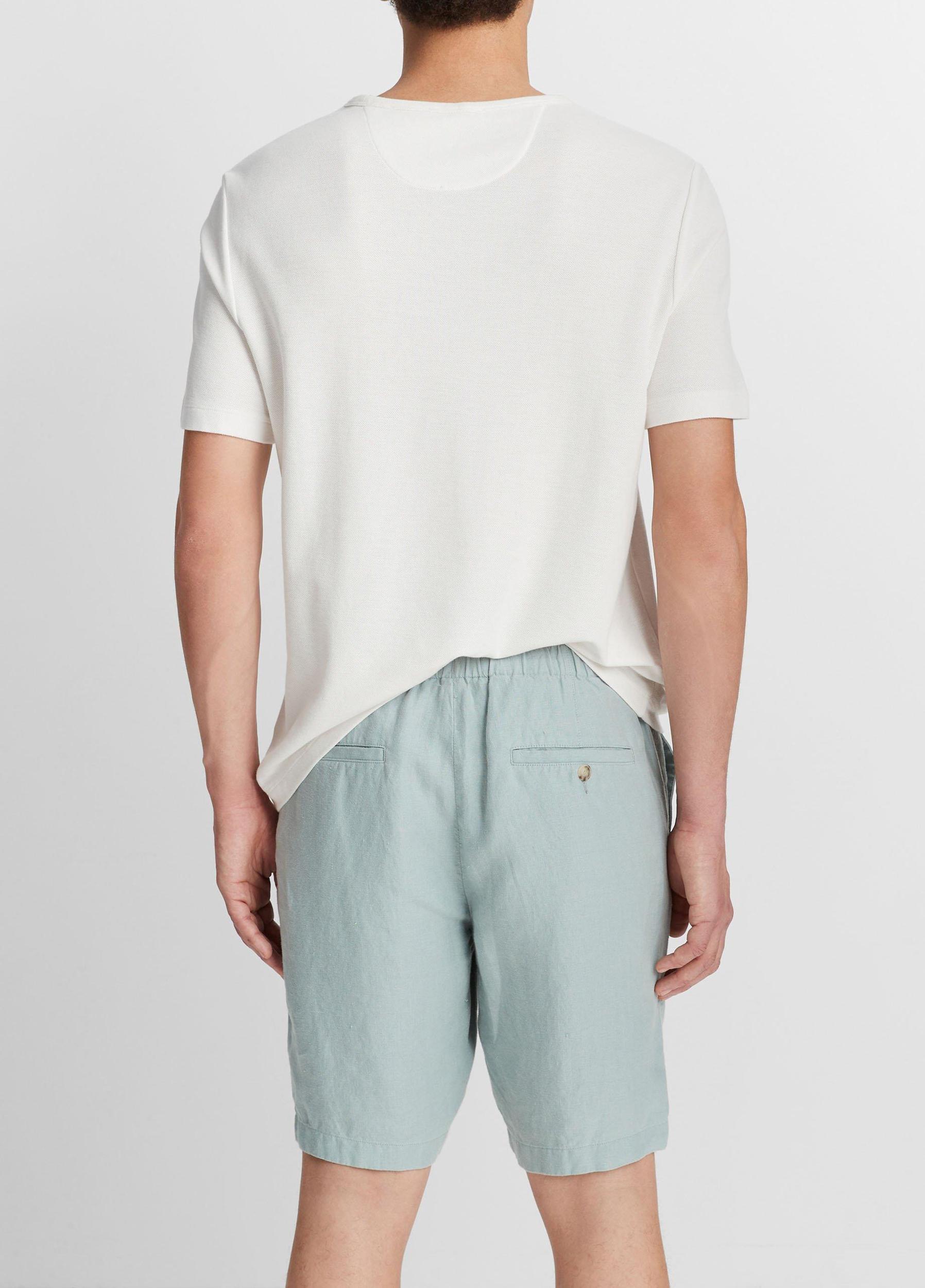 Mens Hemp Drawstring Short, Dried Cactus, Size L Vince Product Image