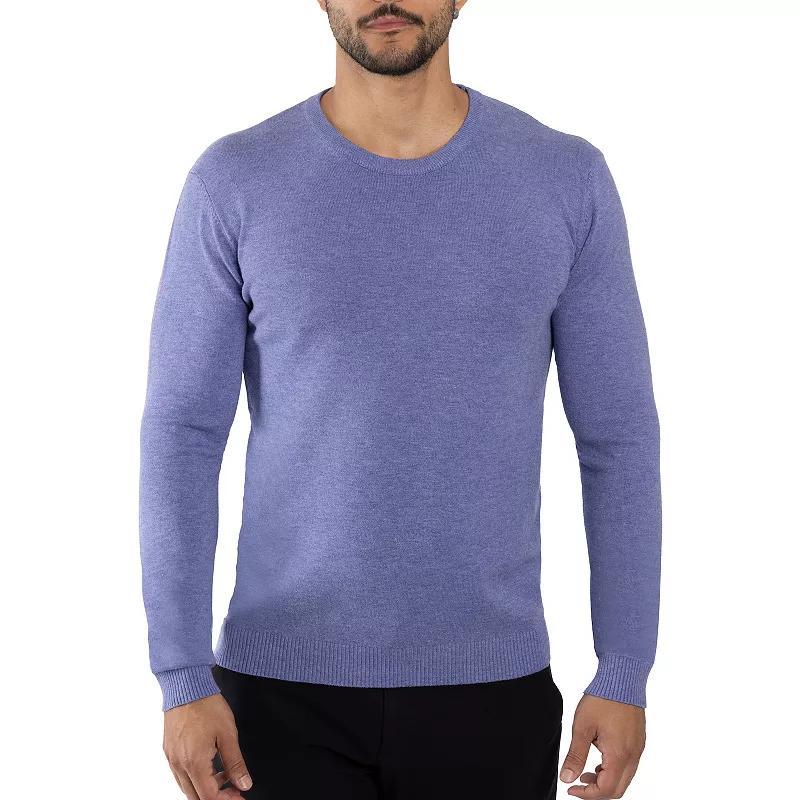 Men's Xray Fitted Crewneck Top, Size: XL, Purple Product Image