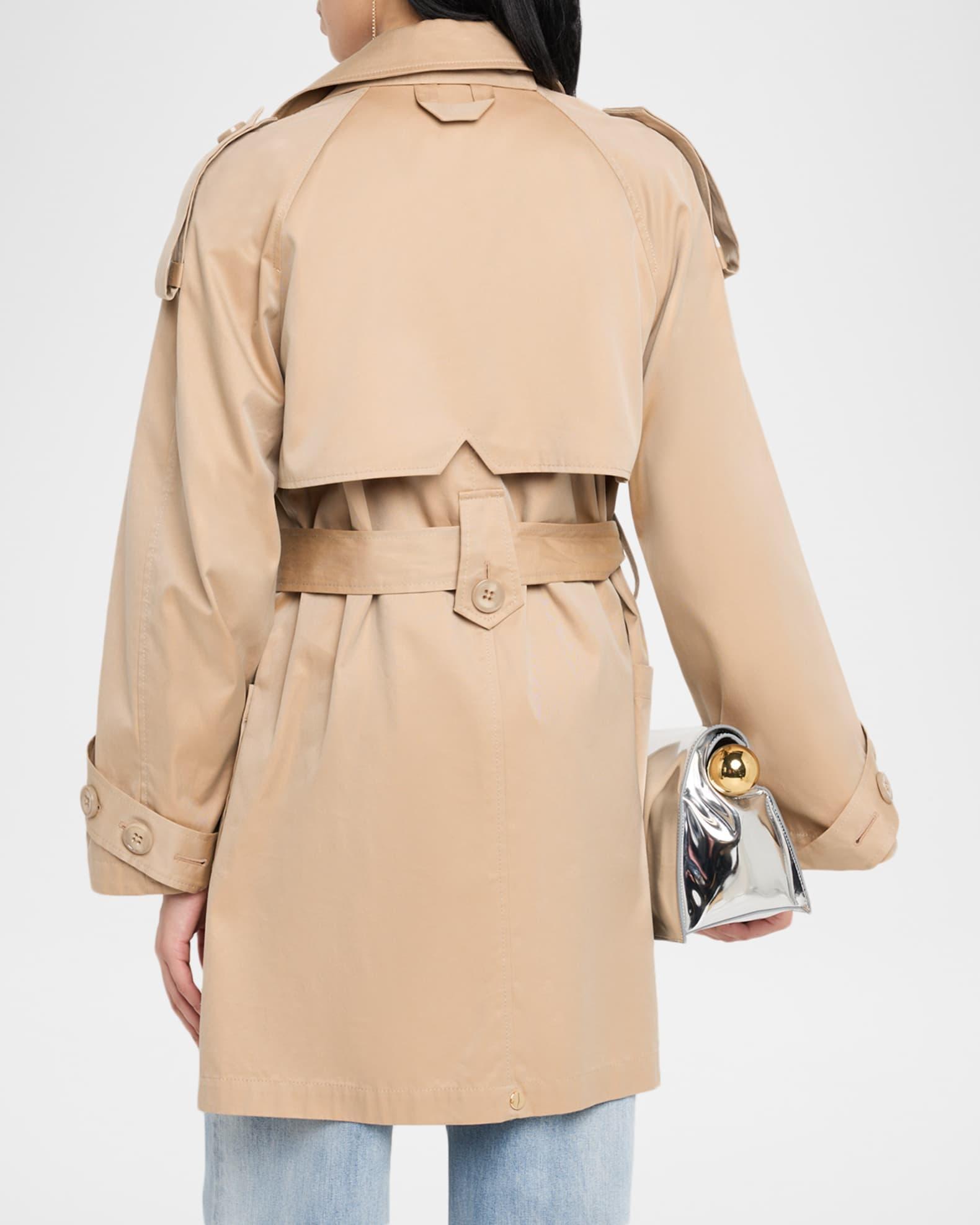 Luxury Layer Double-Breasted Cotton Coat Product Image