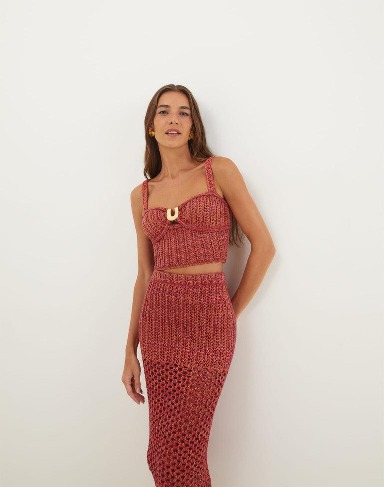 Mika Skirt - Berry Burst Product Image