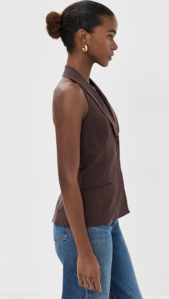 Reformation Alistair Vest | Shopbop Product Image