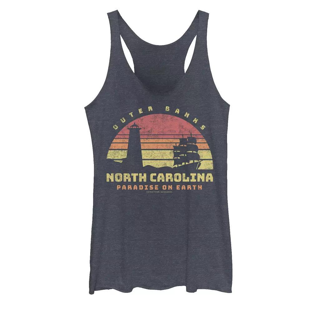 Disney / Pixar's Finding Dory Juniors' Fun & Sun Portrait Graphic Tank Top, Girl's, Size: XS, Gray Grey Product Image