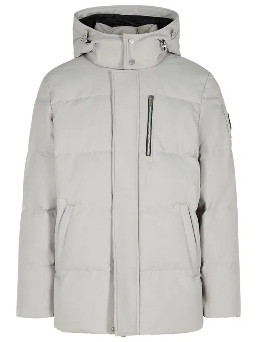 MOOSE KNUCKLES Cloud 3q In Light Grey Product Image