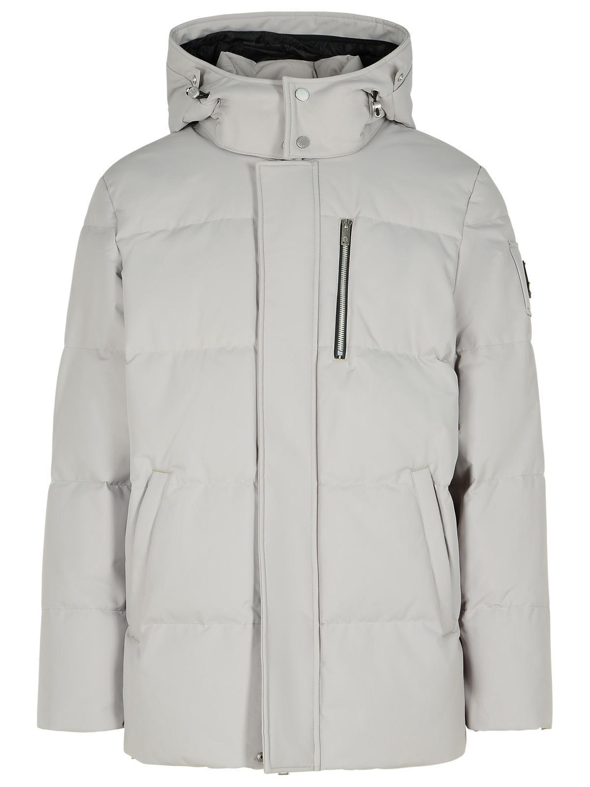 MOOSE KNUCKLES Cloud 3q In Light Grey Product Image