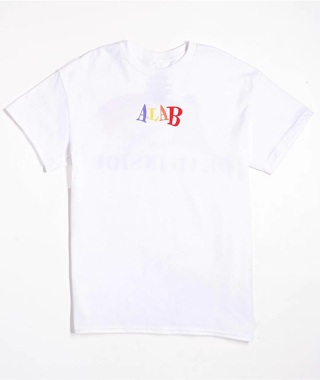 A.LAB Dead Inside White T-Shirt Product Image