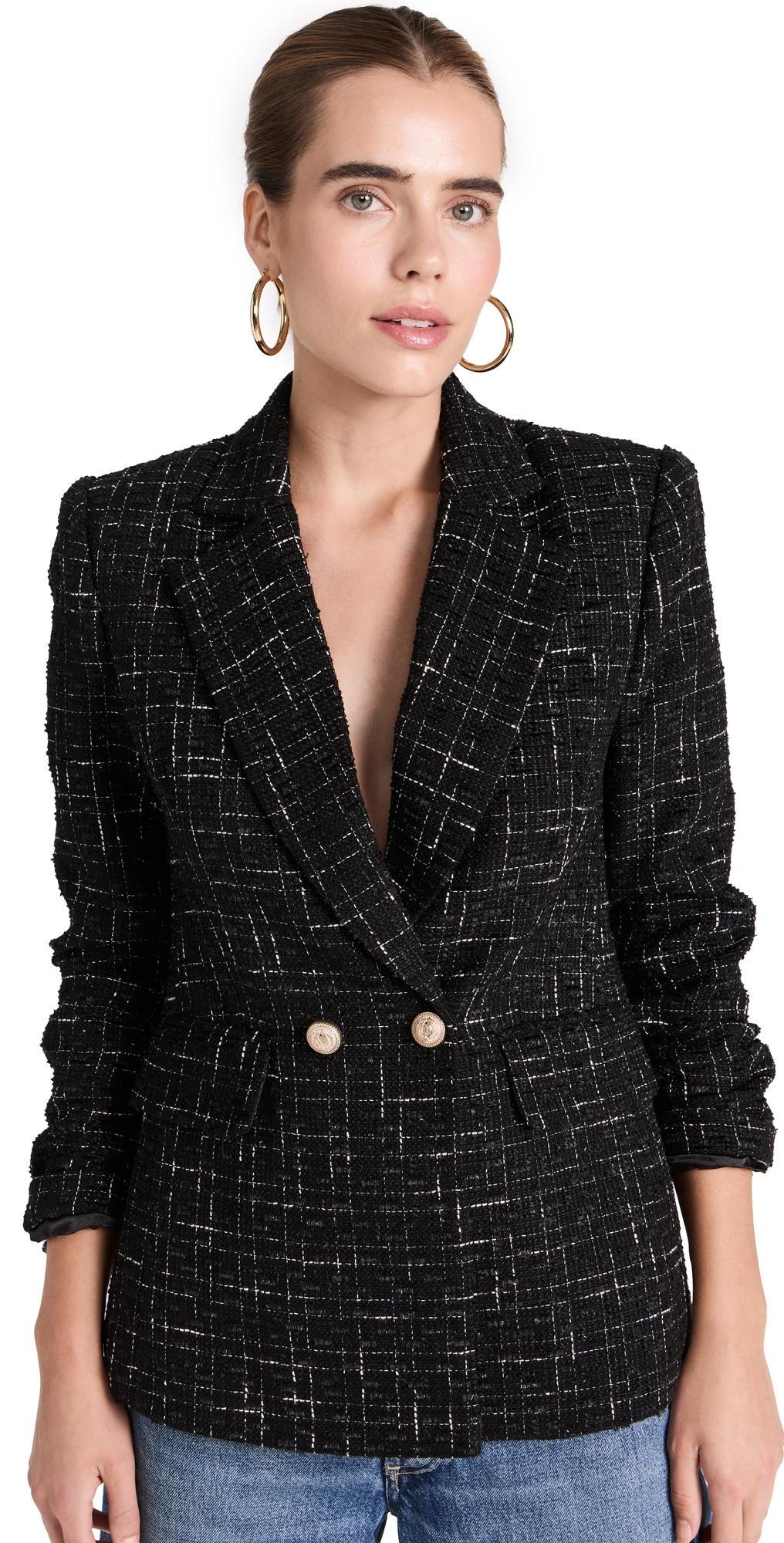 Womens Irene Tailored Tweed Blazer Product Image