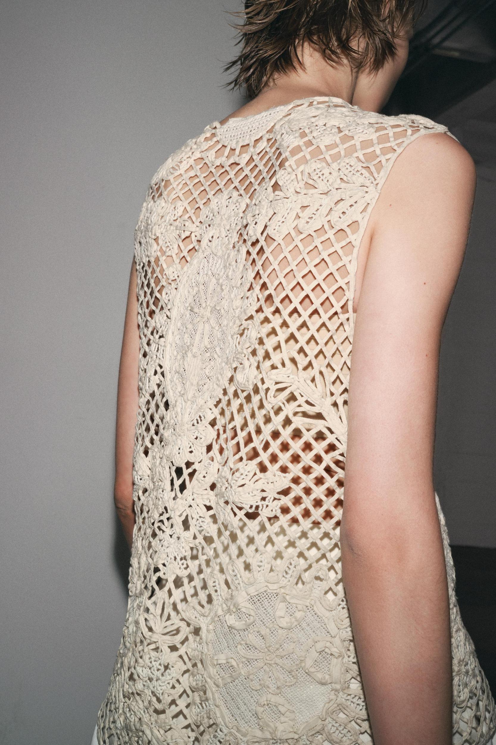 FLORAL EMBROIDERY COMBINATION DRESS Product Image