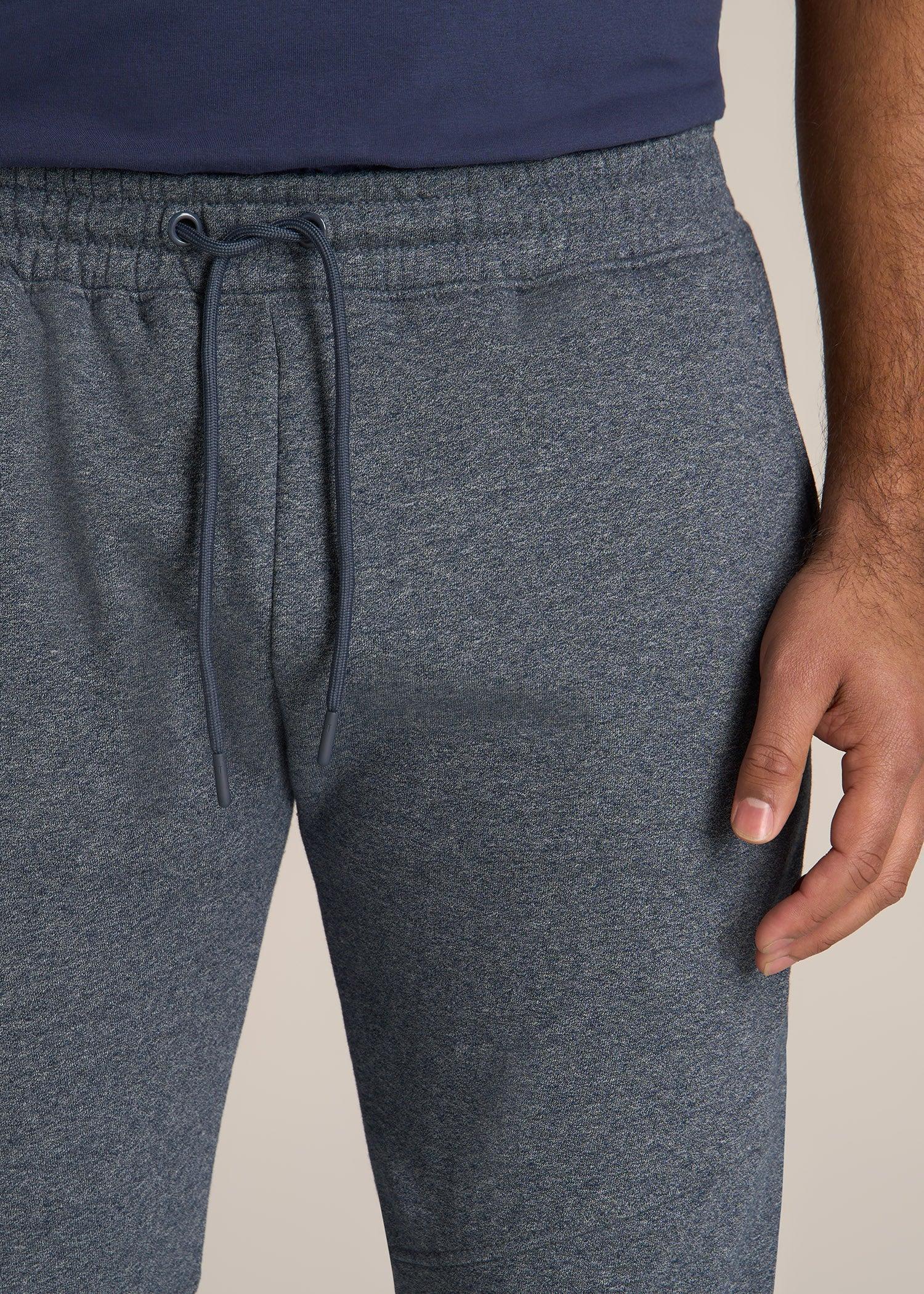 Wearever Fleece Joggers for Tall Men in Navy Mix Male Product Image