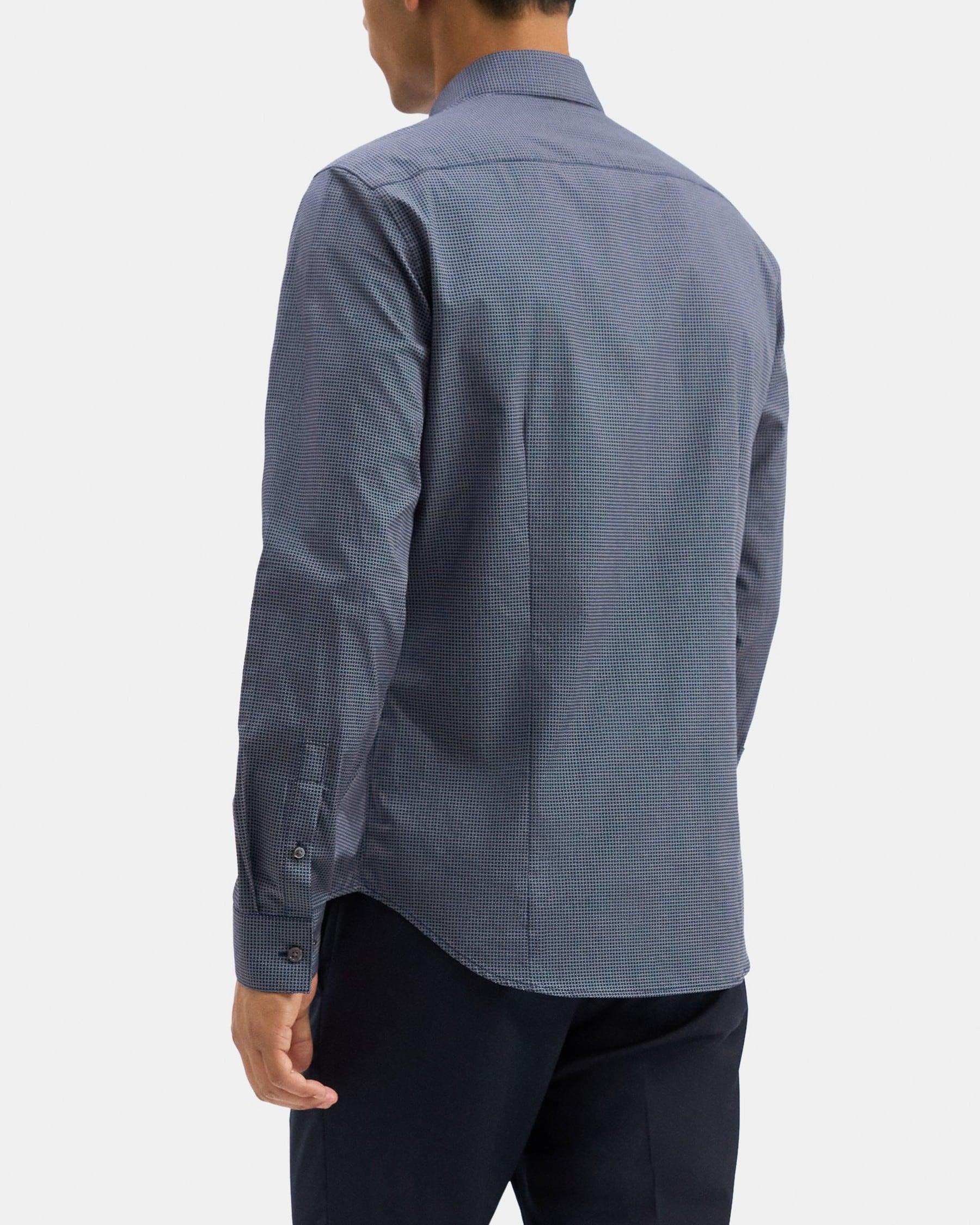 Tailored Shirt in Printed Cotton Product Image