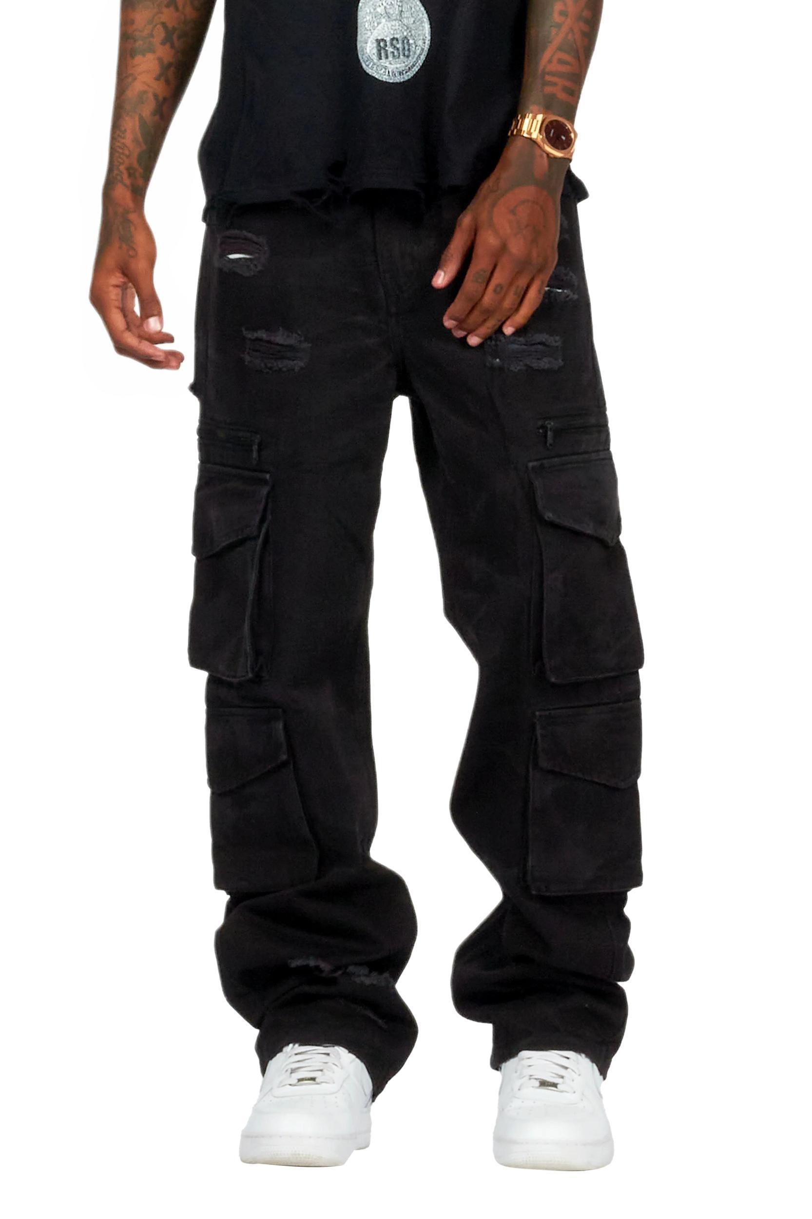 Kostini Dark Grey Baggy Fit Jean Male Product Image
