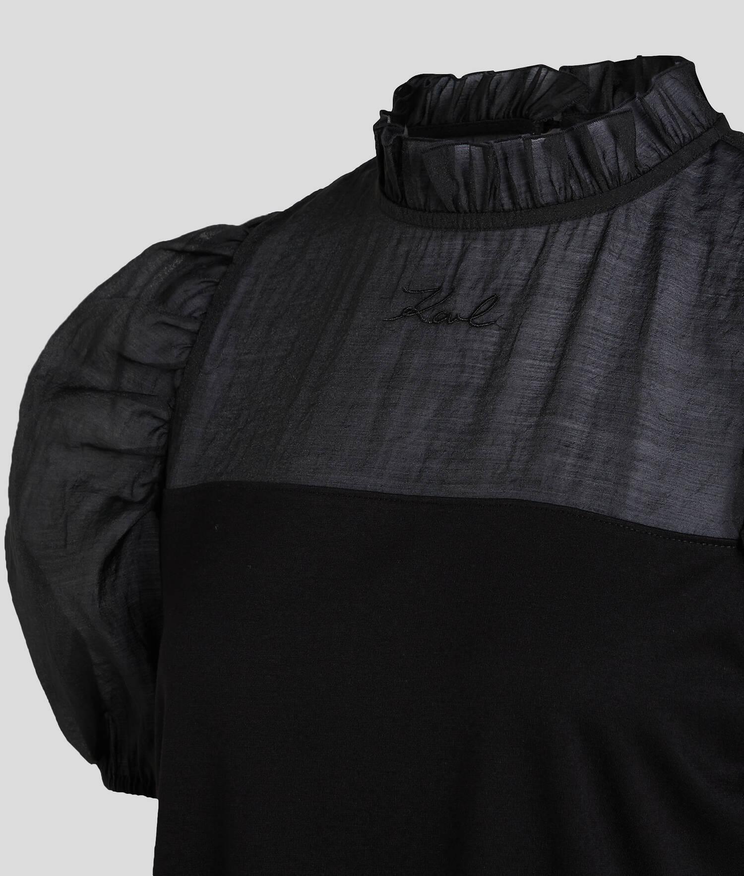 ORGANZA PANELED TOP Product Image