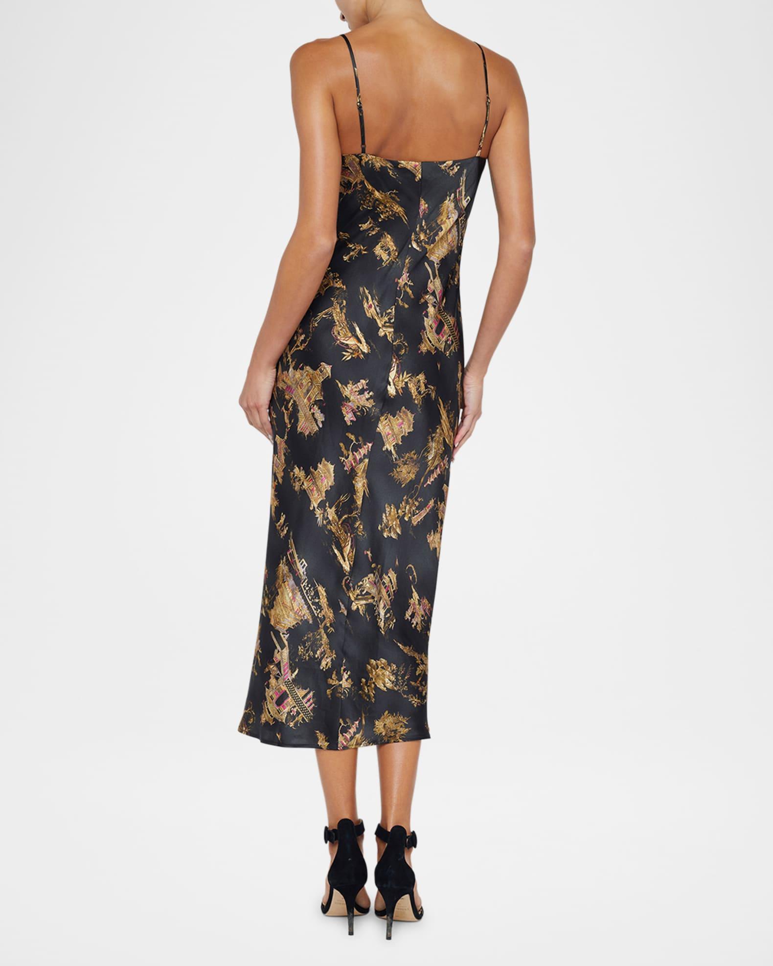 Seridie Mid-Length Slip Dress Product Image