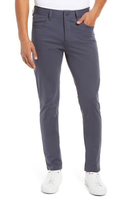 Rhone Commuter Men's Slim Fit Five Pocket Pants in Iron at Nordstrom, Size 36 Product Image