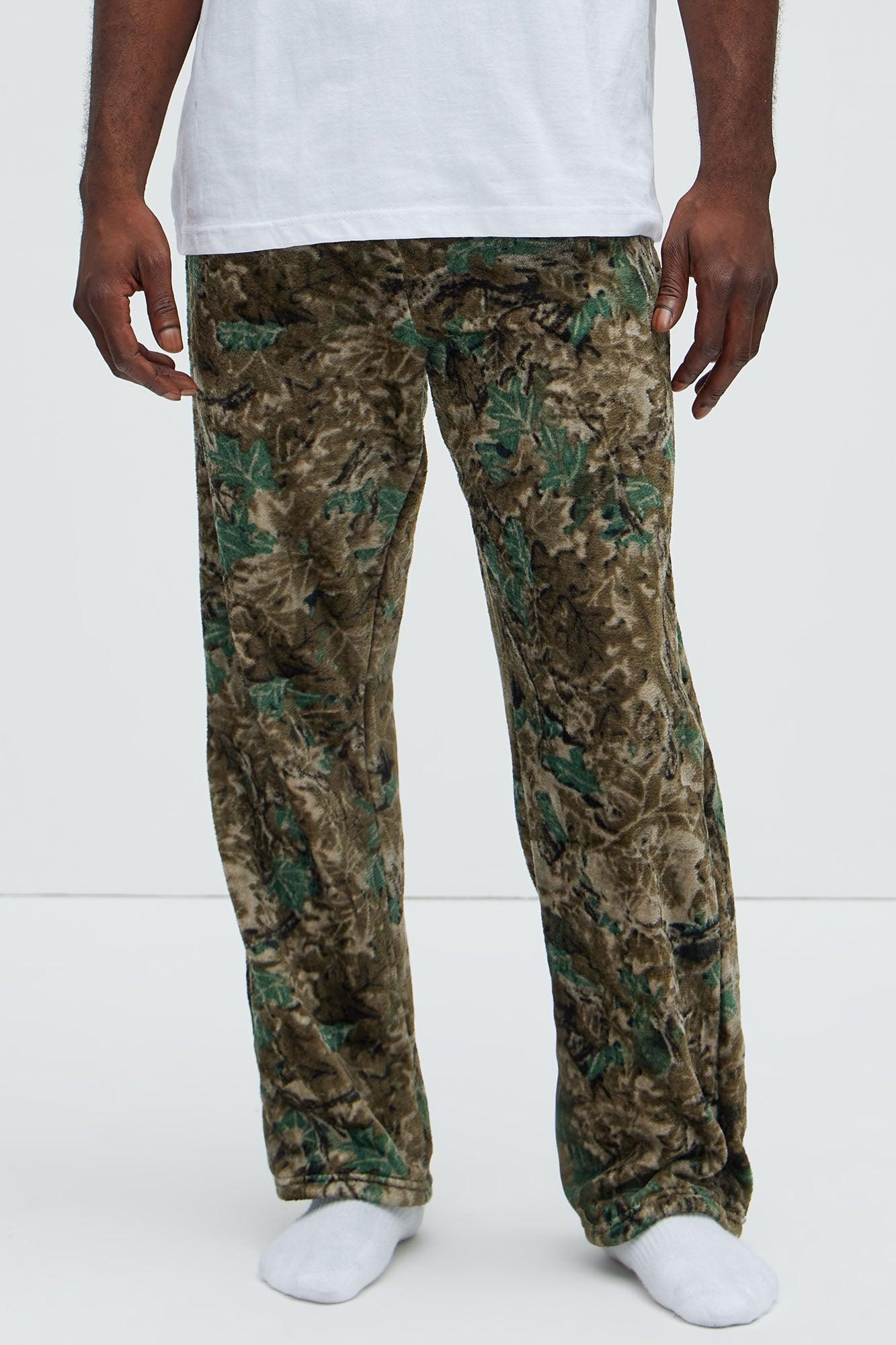 Keep It Camo Plush Lounge Pants - Camouflage Product Image
