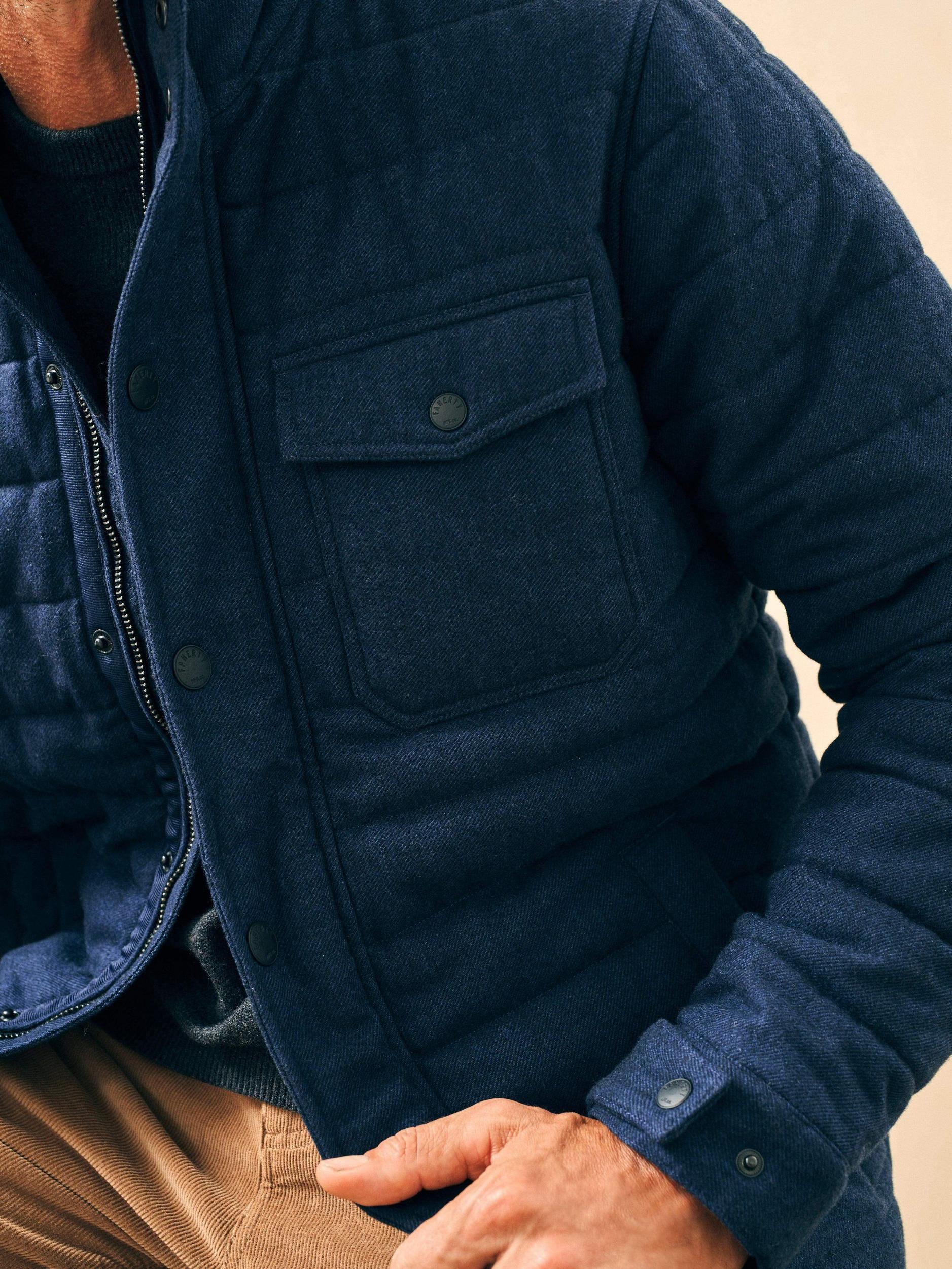 Teton Valley Jacket - Navy Heather Male Product Image
