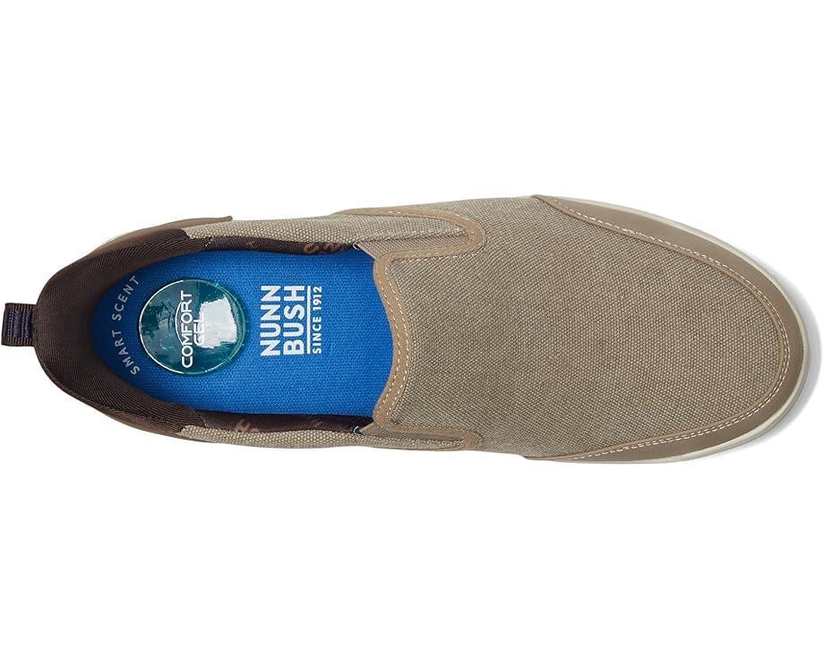 Men's Nunn Bush Kore City Walk Canvas EZ Moc Toe Slip-On Sneakers Easy On and Easy Off Product Image
