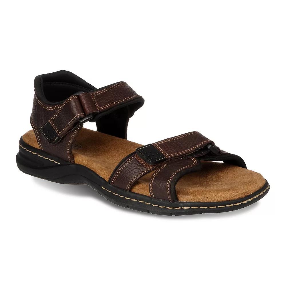 Dr. Scholl's Gus Men's River Sandals, Size: 9 Medium, Briar Brown Product Image