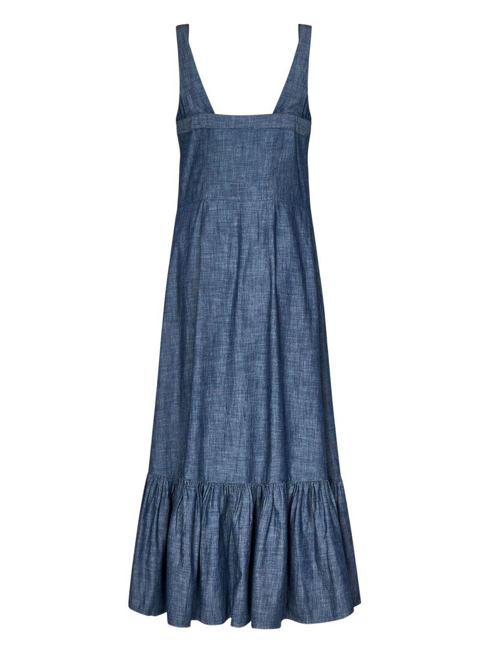 button-front tiered dress Product Image