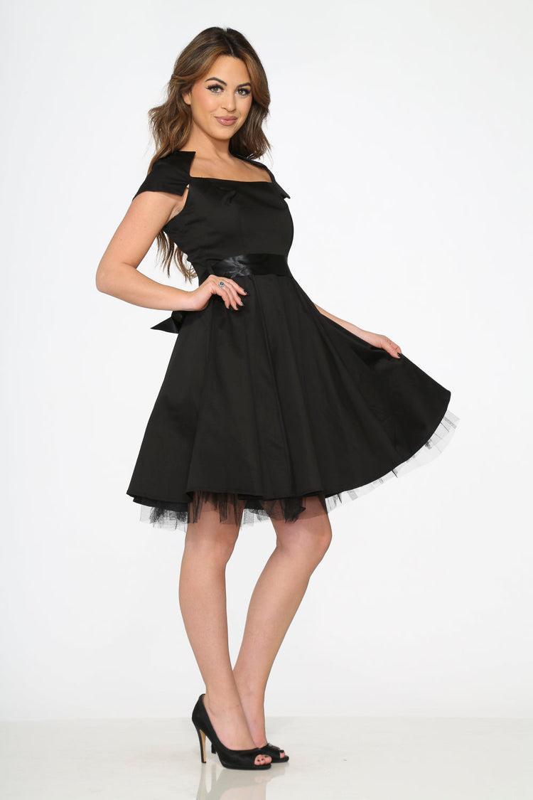 Black Swing Dress Product Image