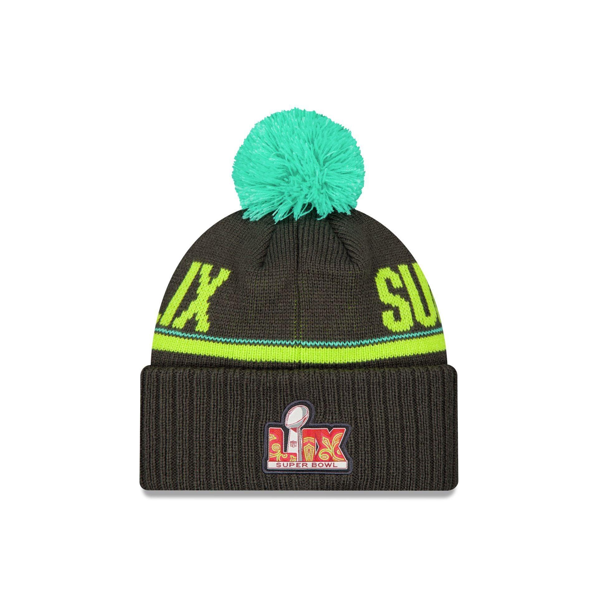 Kansas City Chiefs Super Bowl LIX Participation Pom Knit Hat Male Product Image