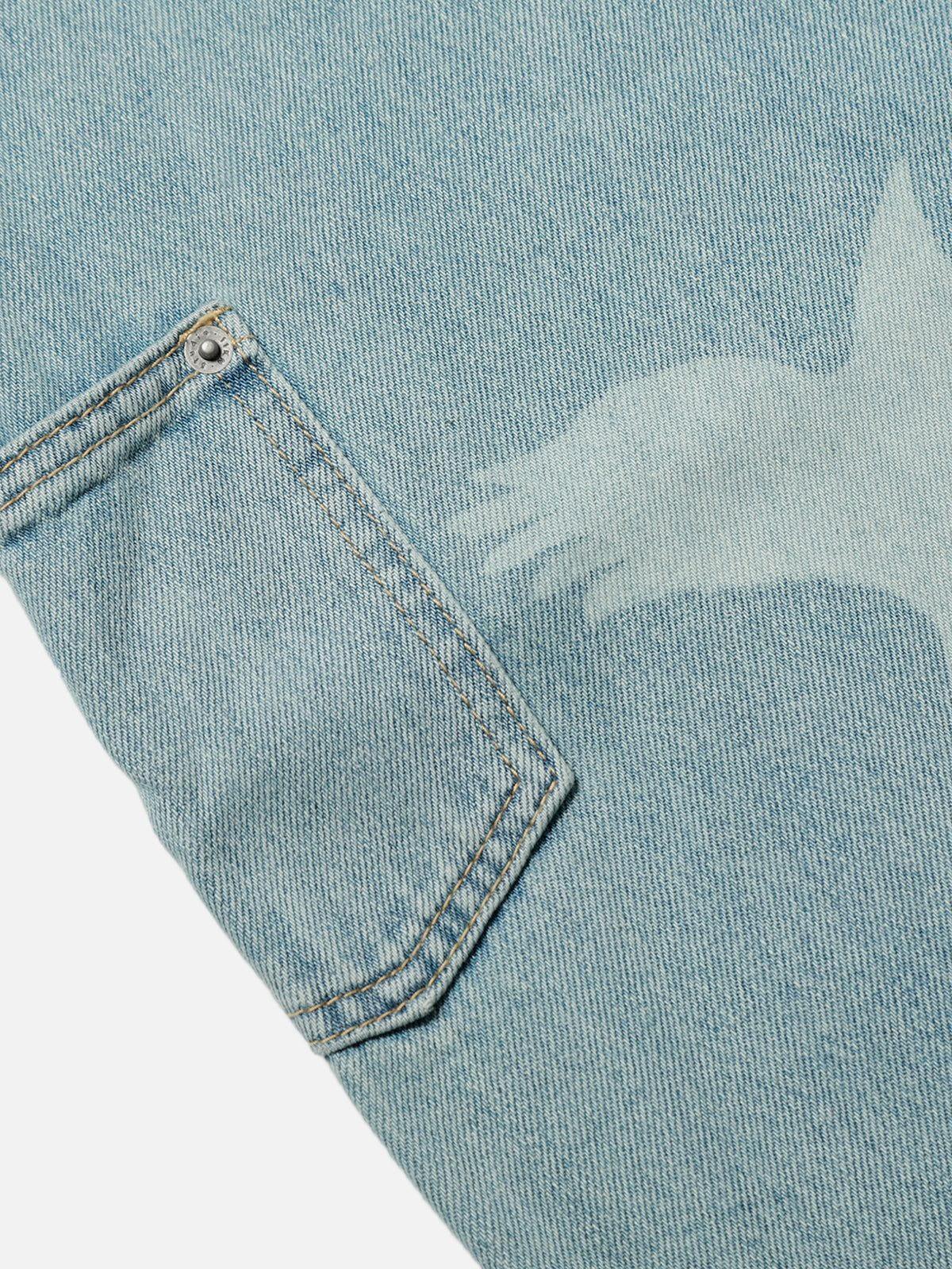 Aelfric Eden Pigeon Graphic Baggy Jeans Product Image