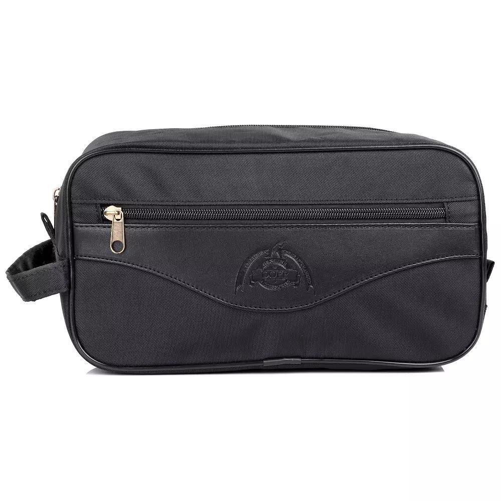 Men's Dopp Business Class Spinnaker Travel Bag, Black Product Image