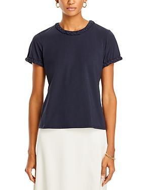 Cinq a Sept Braided Cotton Tee Product Image