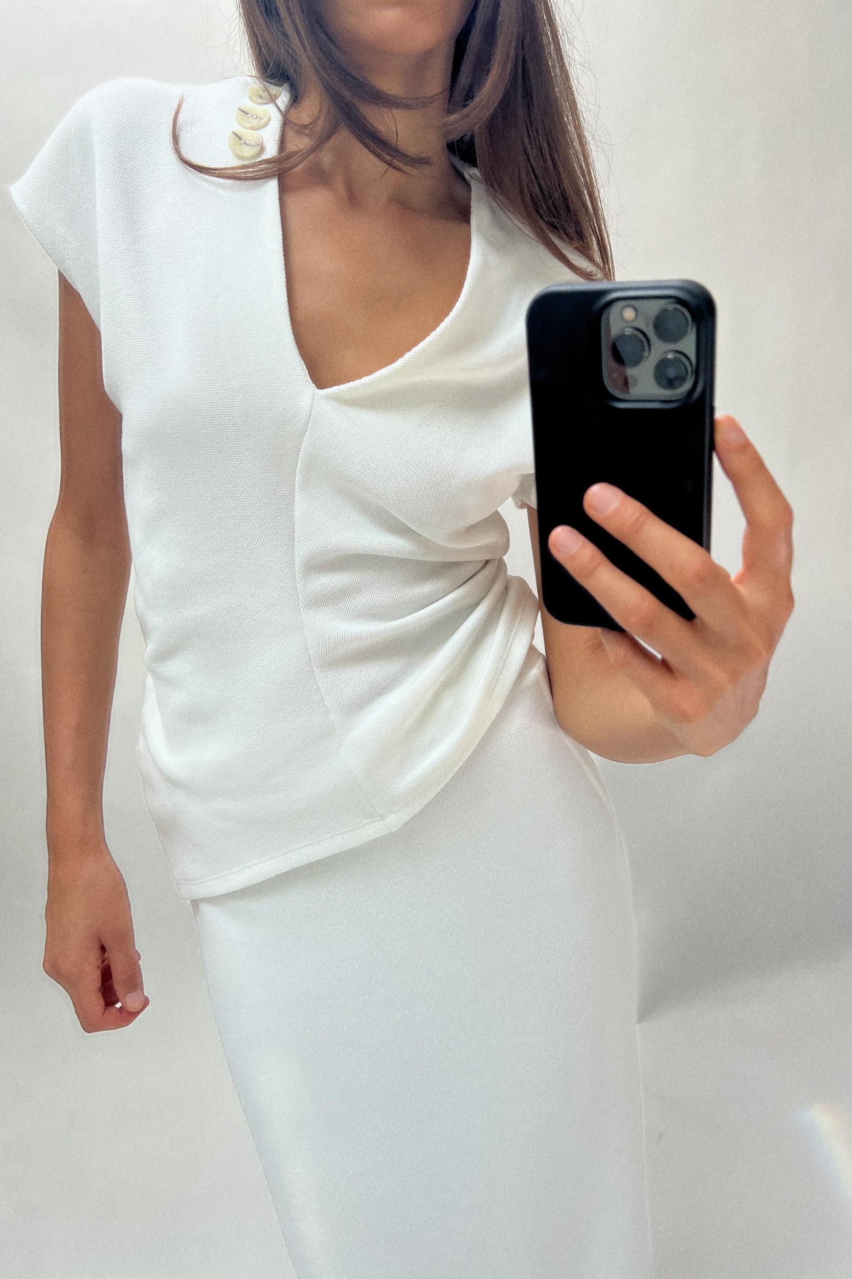 SOFT PIQUÉ TOP Product Image