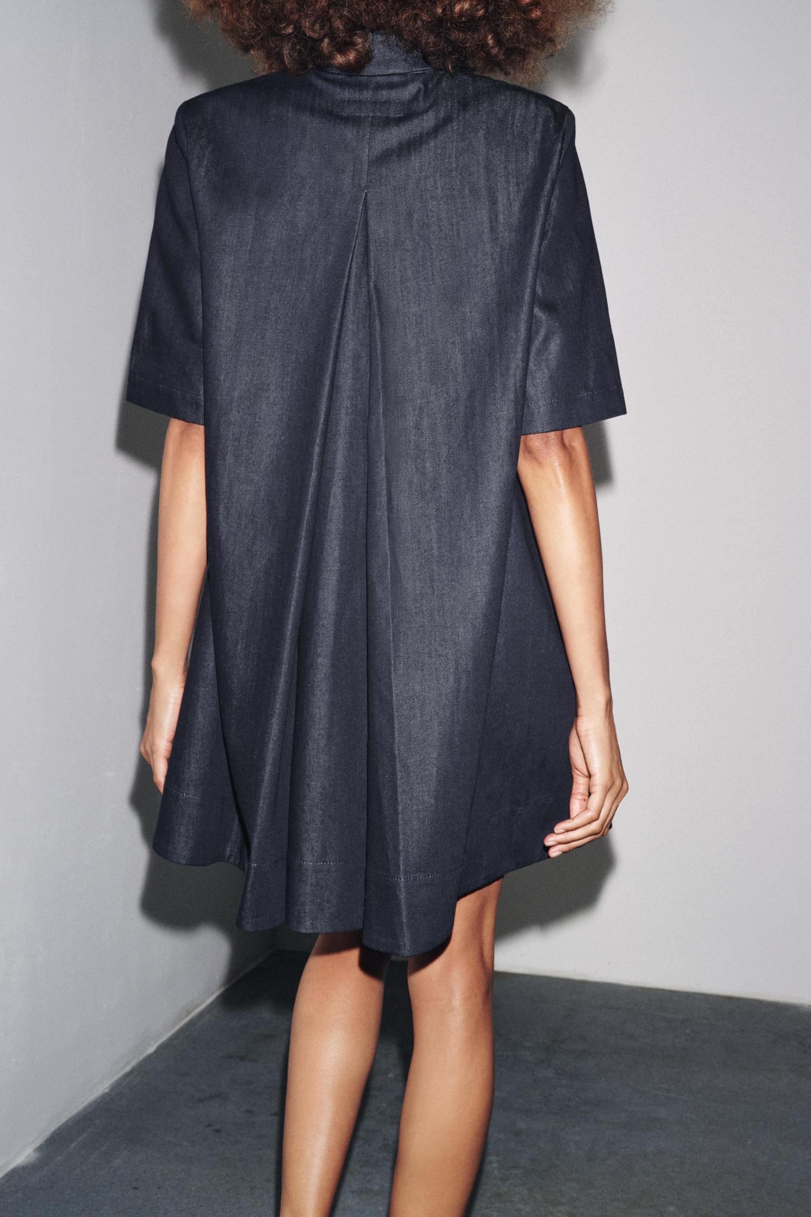 ZW COLLECTION DENIM MINI DRESS Product Image